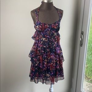 BCBG Floral Tier Dress